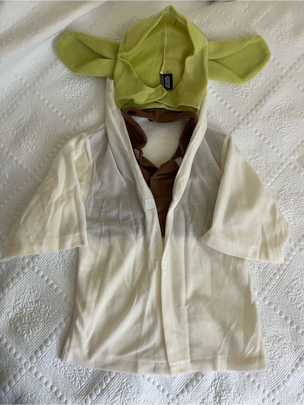 Star Wars Yoda Hooded Kids Halloween costume